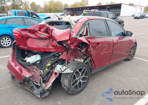 2017 Ford Focus Sel z USA, uszkodzony, nr VIN 1FADP3H29HL229667